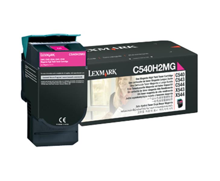 Lexmark C54x, X54x 2K magenta tonercartridge