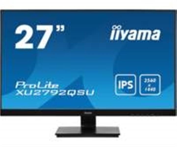 iiyama ProLite XU2792QSU-B1 computer monitor 68,6 cm (27"") 2560 x 1440 Pixels WQXGA LED Zwart