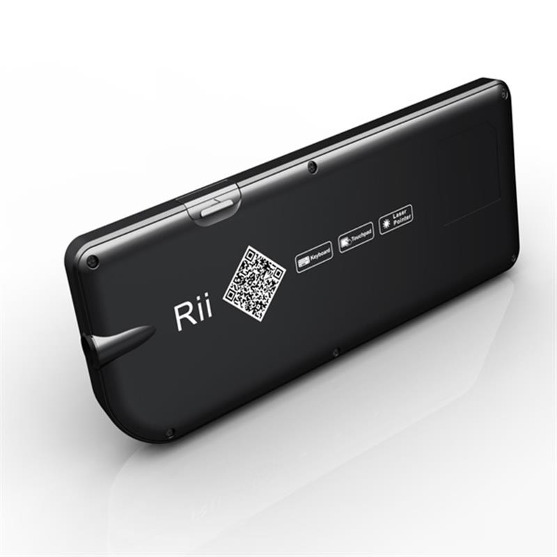Rii Mini X1 v3 wireless 2 4G keyboard met touchpad en laserpointer 151 x 59 x 12 5mm 280 mAh accu