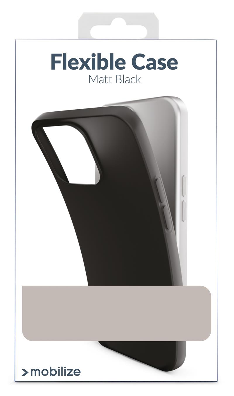 Mobilize Rubber Gelly Case Samsung Galaxy A40 Matt Black