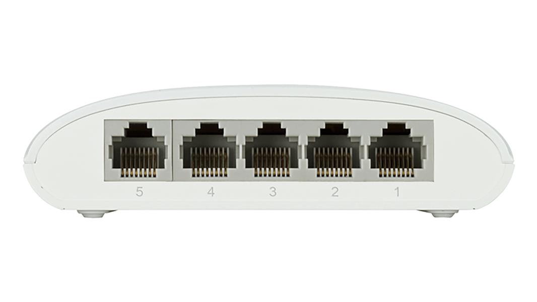 D-Link DGS-1005D/E netwerk-switch Unmanaged L2 Gigabit Ethernet (10/100/1000) Wit