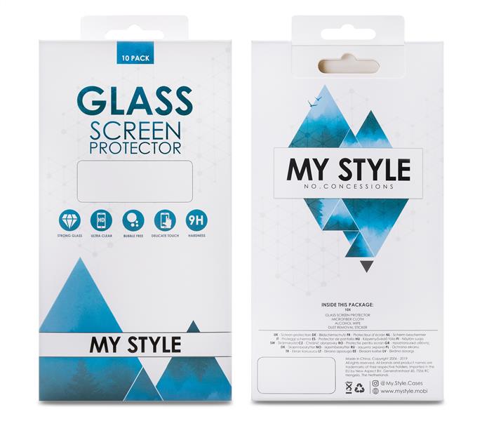 My Style Tempered Glass Screen Protector for Samsung Galaxy A51 A51 5G Clear 10-Pack 
