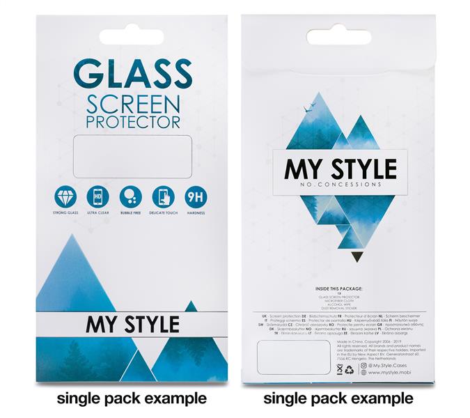 My Style Tempered Glass Screen Protector for Samsung Galaxy A51 A51 5G Clear 10-Pack 