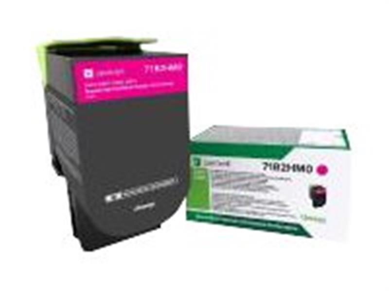 Lexmark 71B2HM0 tonercartridge Origineel Magenta 1 stuk(s)