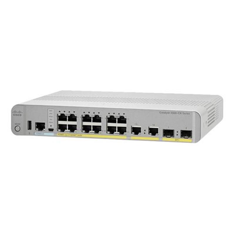 Catalyst 3560-CX 12 Port PoE - 10G Uplinks IP Base