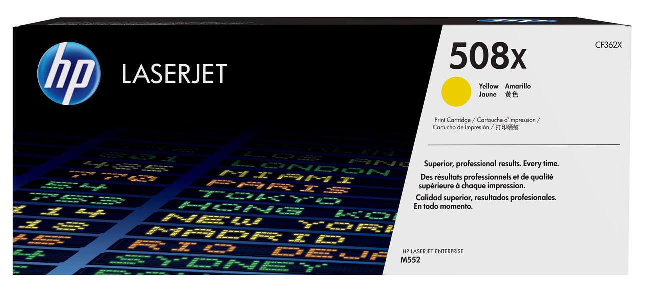 HP 508X Origineel Geel 1 stuk(s)