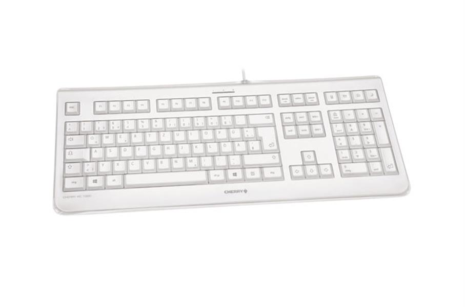 CHERRY KC 1068 toetsenbord USB QWERTY Amerikaans Engels Grijs