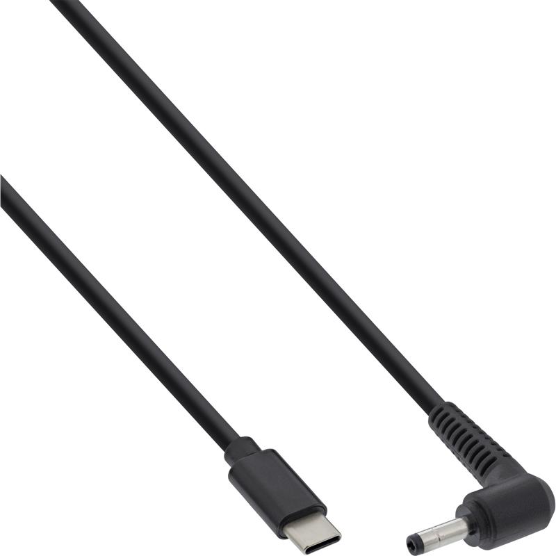 InLine USB Type-C to BenQ ASUS Notebook round small charging cable 2m