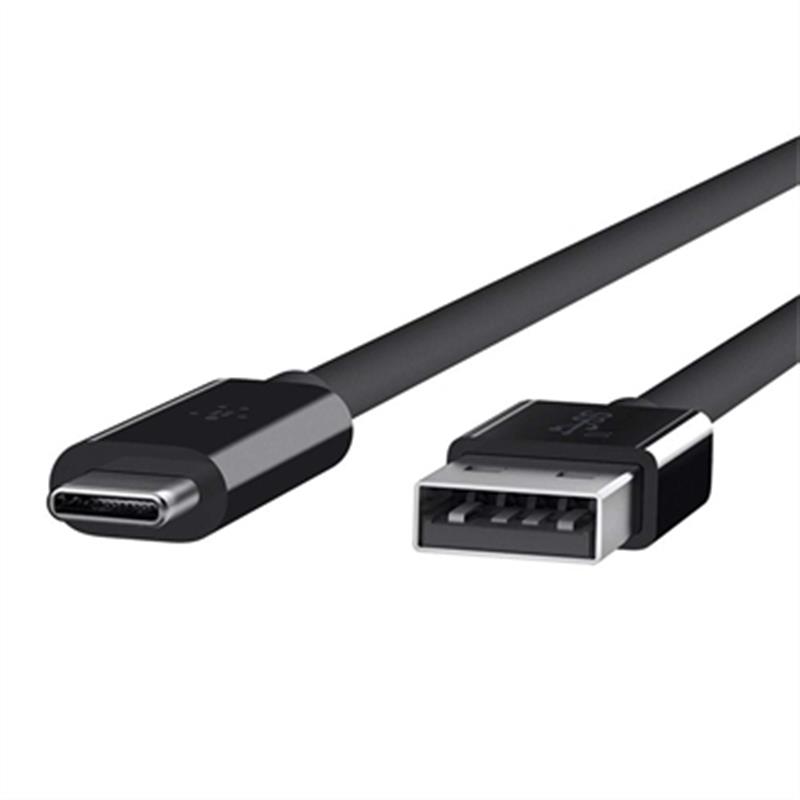 Belkin USB-A - USB-C, 0.9m USB-kabel 0,9 m USB 3.2 Gen 2 (3.1 Gen 2) USB A USB C Zwart