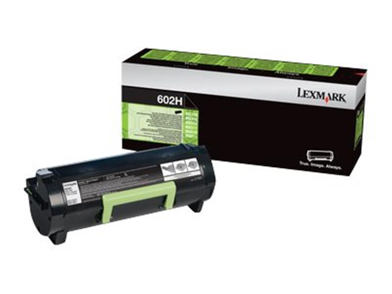 Lexmark 602H Origineel Zwart 1 stuk(s)