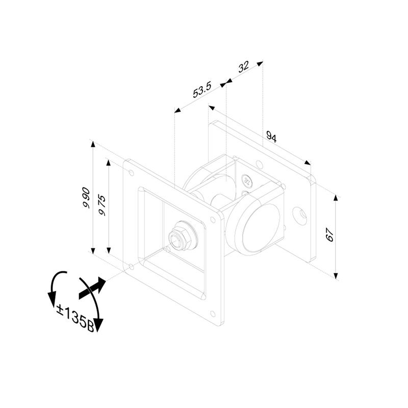 Neomounts toolbar steun