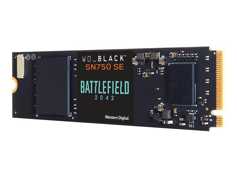 WD BLACK SN750 SE 500GB Battlefield ed 