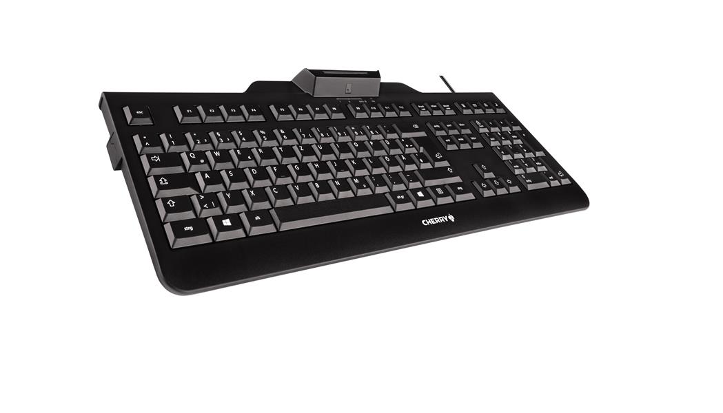 CHERRY KC 1000 SC toetsenbord USB QWERTY Amerikaans Engels Zwart
