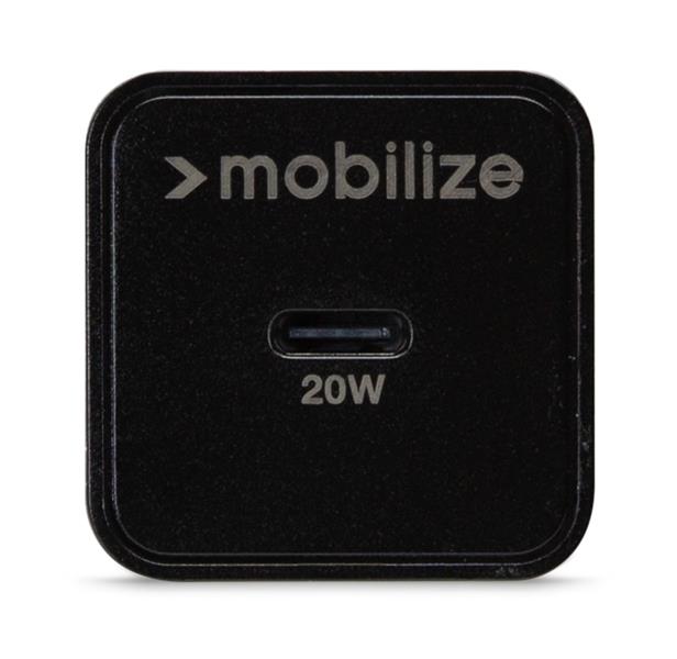 Mobilize Wall Charger USB-C 20W with PD PPS Black