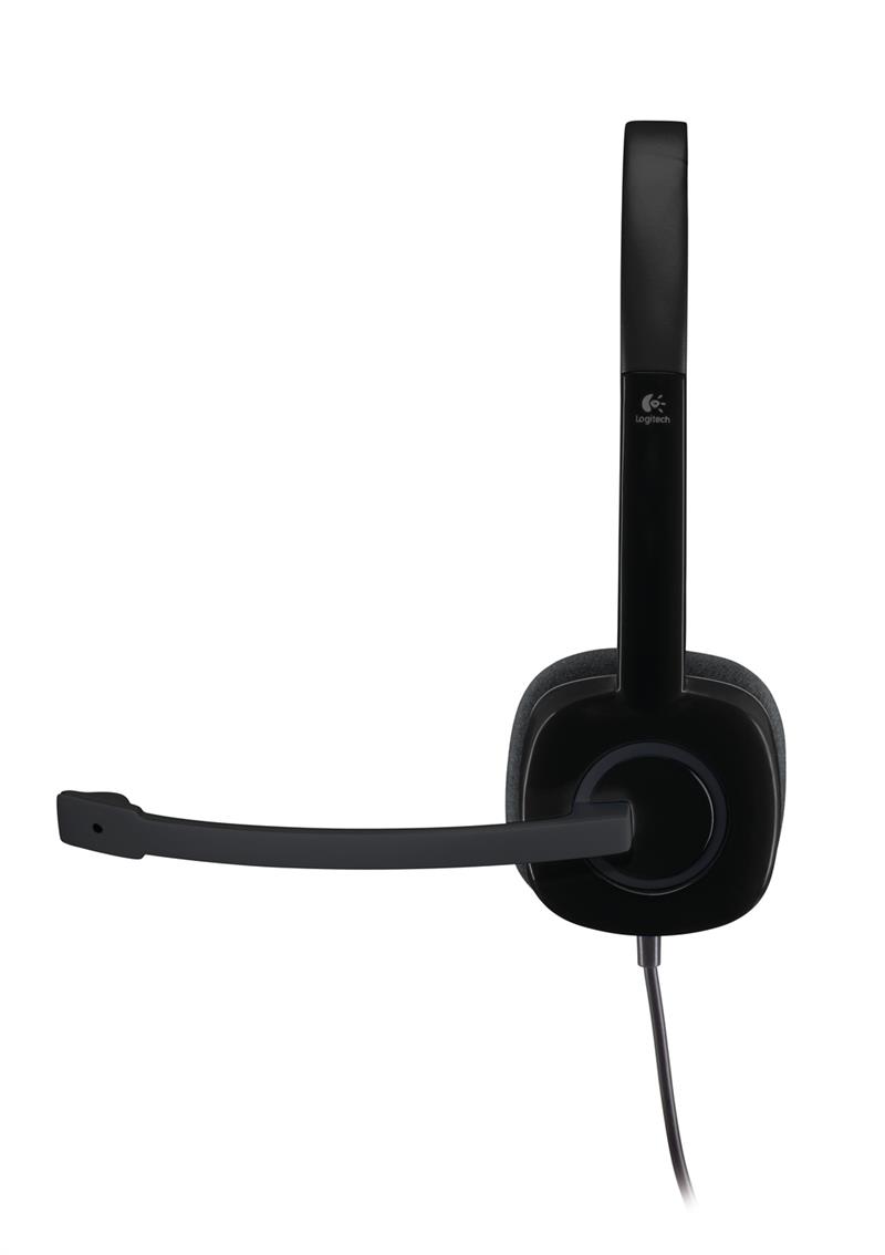 Logitech H151 Headset Hoofdband Zwart