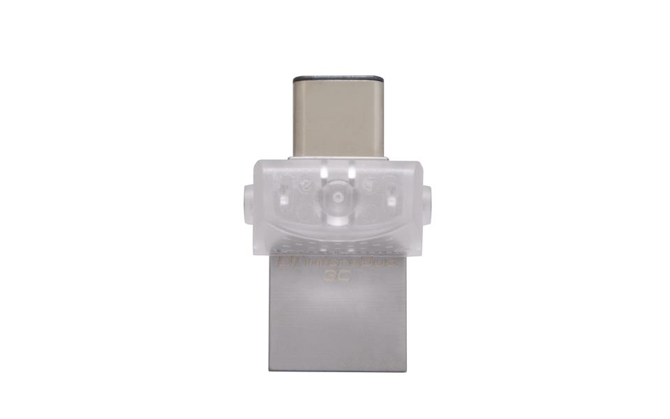 Kingston Technology DataTraveler microDuo 3C 32GB USB flash drive USB Type-A / USB Type-C 3.2 Gen 1 (3.1 Gen 1) Zilver