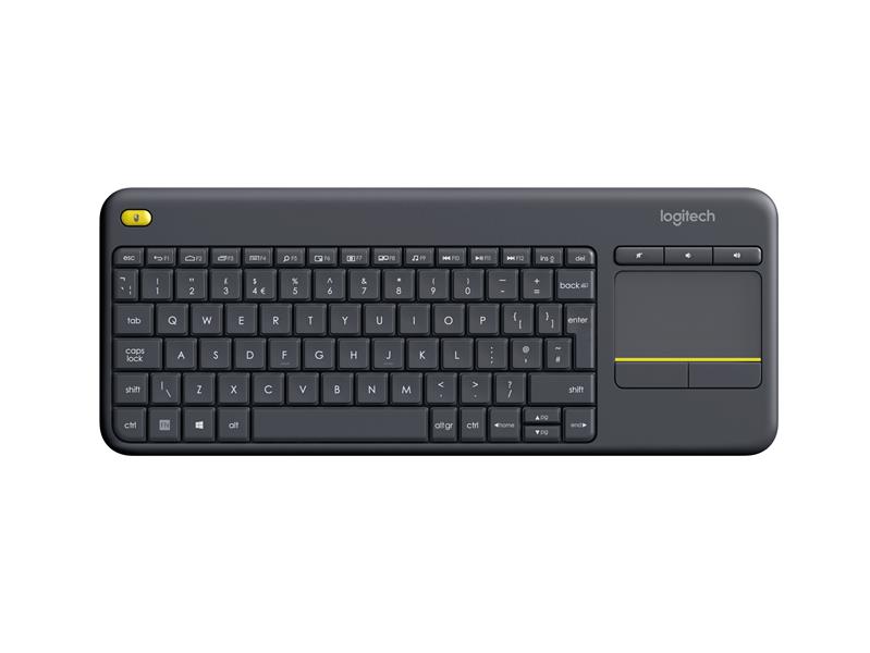 Logitech K400 Plus toetsenbord RF Draadloos AZERTY Frans Zwart