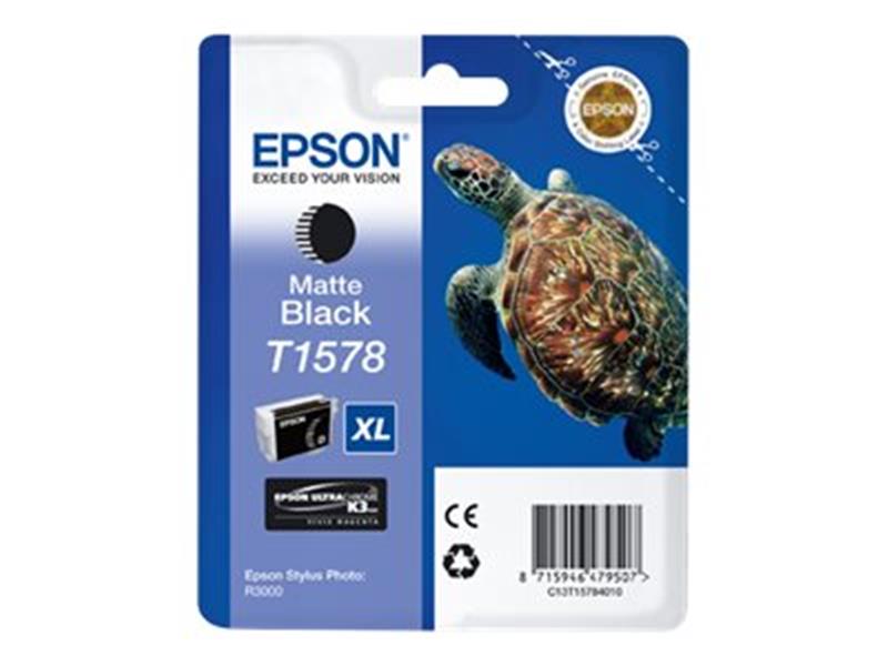 Epson Turtle T1578 Matte Black