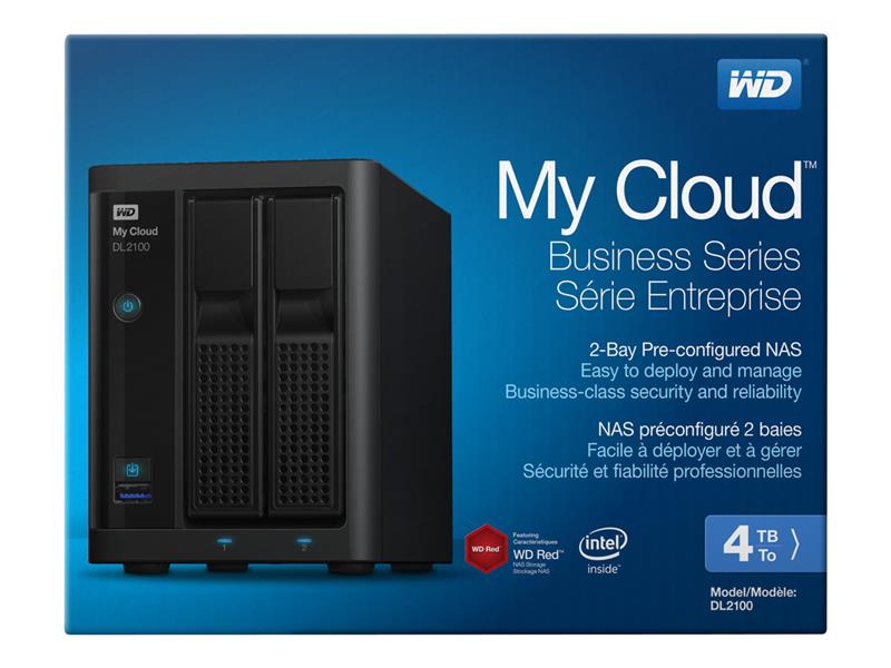 WD My Cloud Pro PR2100 4TB 2Bay NAS