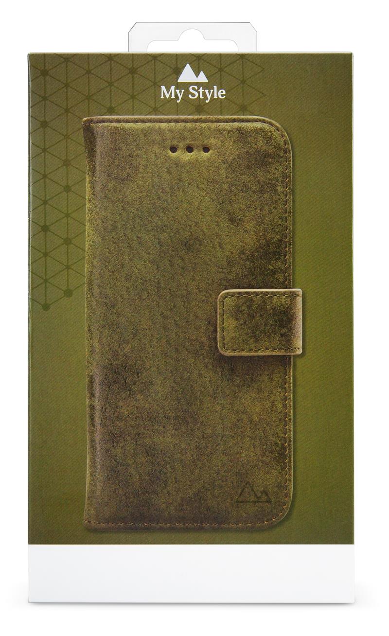 My Style Flex Wallet for Samsung Galaxy A15 4G 5G Olive