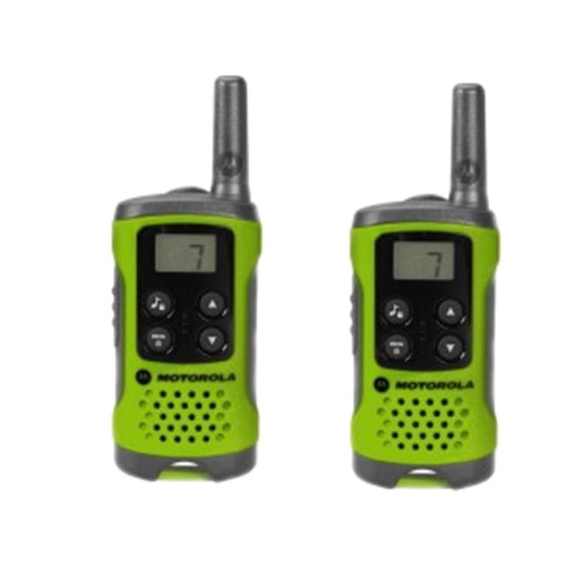 Motorola TLKR-T41 twee-weg radio 8 kanalen 446 MHz Groen