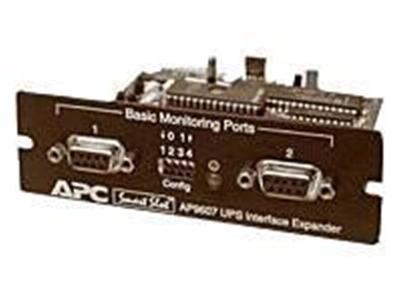 APC Interface Expander with 2 UPS Communication Cables SmartSlot Card interfacekaart/-adapter