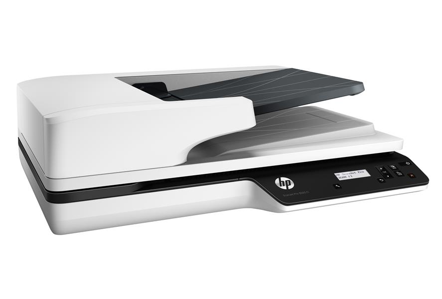 HP Scanjet Pro 3500 f1 1200 x 1200 DPI Flatbed-/ADF-scanner Grijs A4