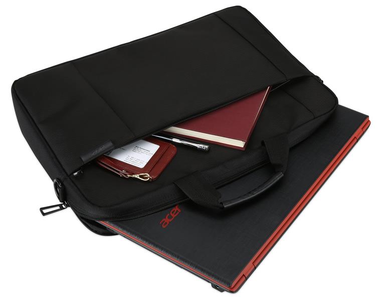 Acer Traveler Case notebooktas 39,6 cm (15.6"") Aktetas Zwart