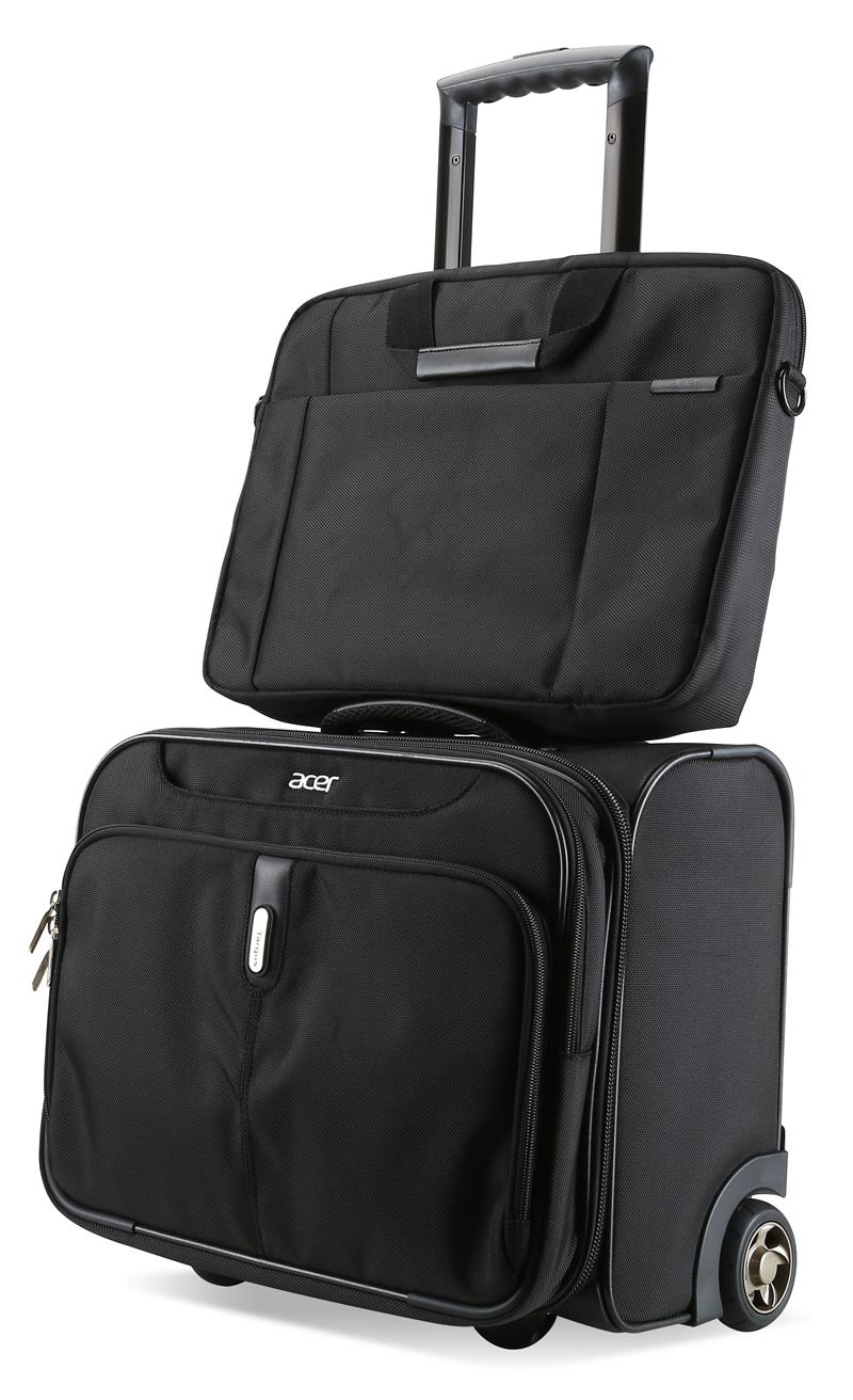 Acer Traveler Case notebooktas 39,6 cm (15.6"") Aktetas Zwart