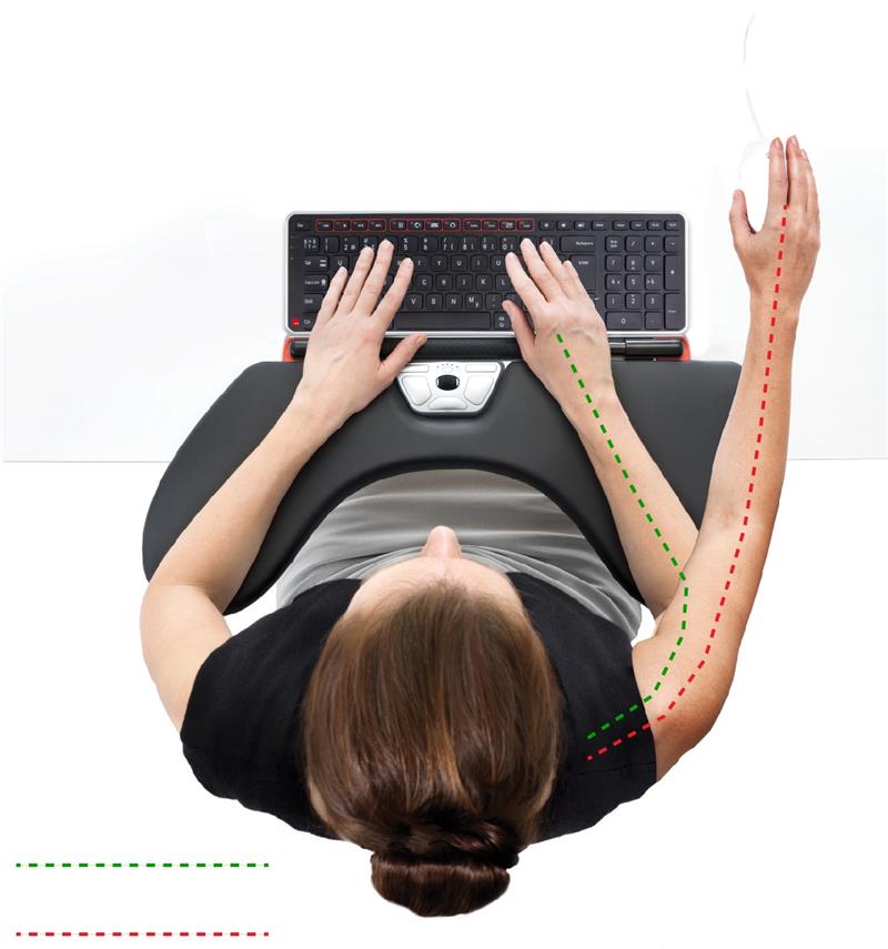 Contour Design ArmSupport Red