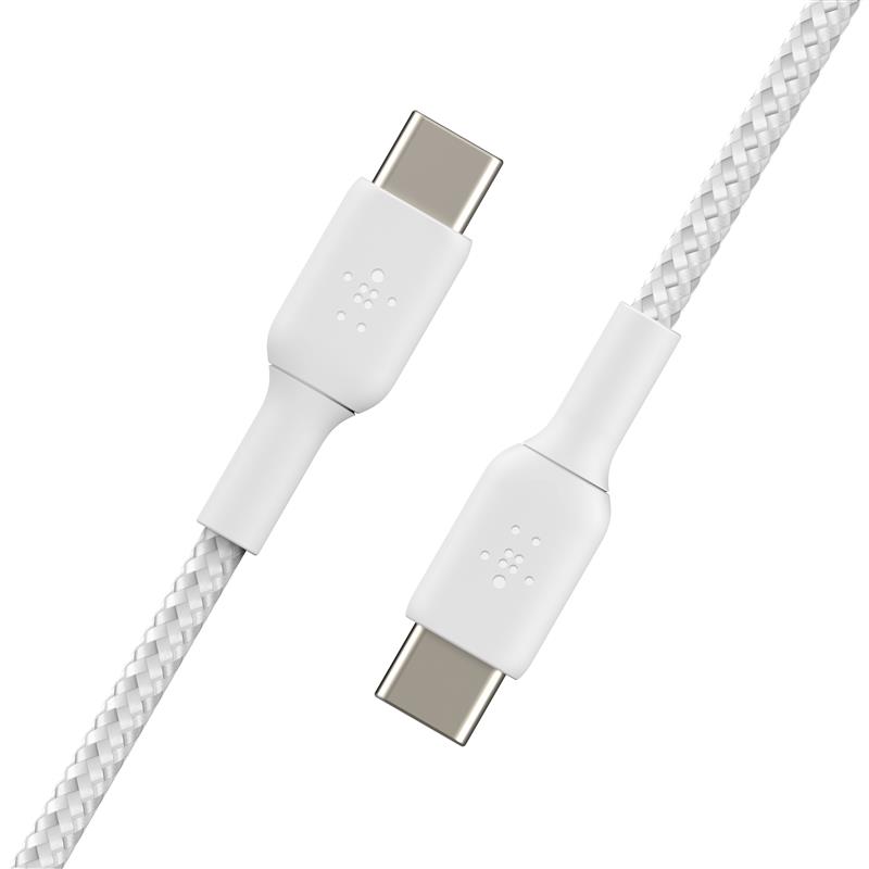 Belkin CAB004BT1MWH2PK USB-kabel 1 m USB 2.0 USB C Wit