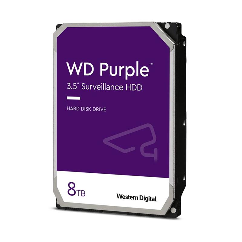 Western Digital Purple Surveillance HDD 8 TB 3 5 inch SATA3 7200 RPM CMR
