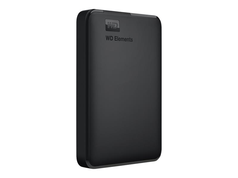 Western Digital Elements SE Black External HDD 2TB 2 5 inch USB3 1 Gen1 5400RPM