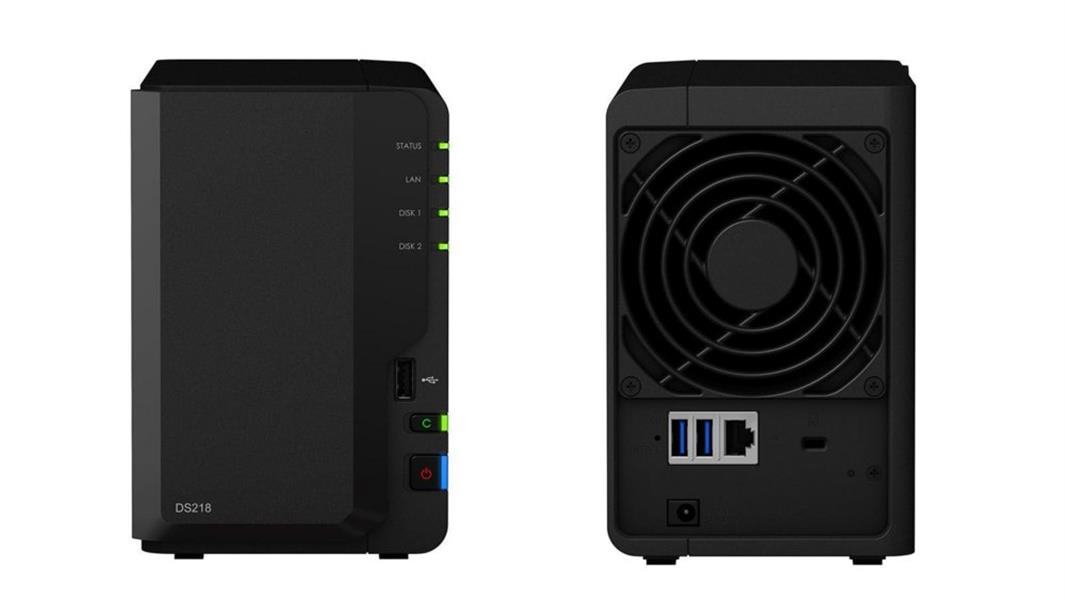 Synology DiskStation data-opslag-server RTD1296 Ethernet LAN Desktop Zwart NAS