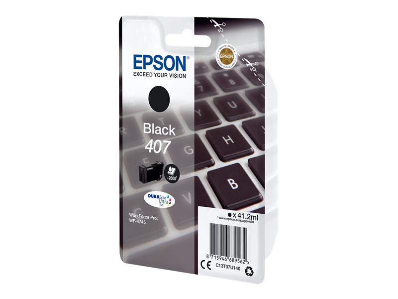 Epson WF-4745 inktcartridge 1 stuk(s) Compatibel Zwart