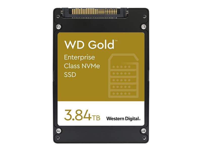 WD Gold NVMe SSD 3 84TB 2 5inch U 2