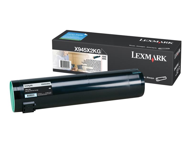 Lexmark X940e, X945e 36K zwarte tonercartridge