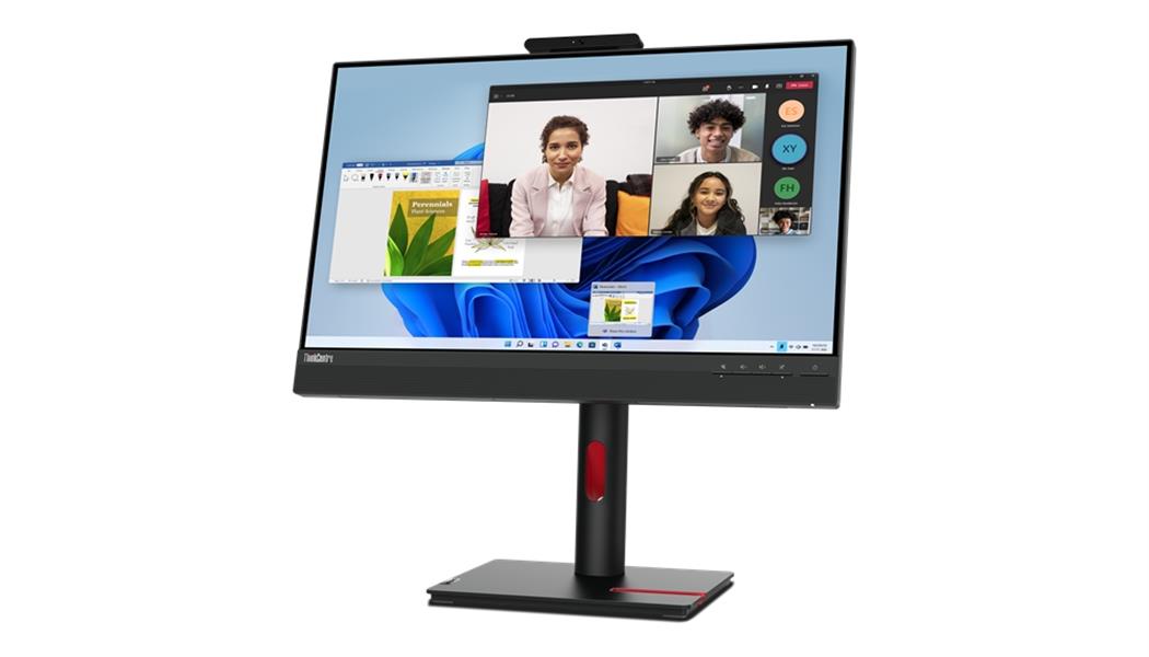 Lenovo ThinkCentre Tiny-In-One 24 LED display 60,5 cm (23.8"") 1920 x 1080 Pixels Full HD Zwart