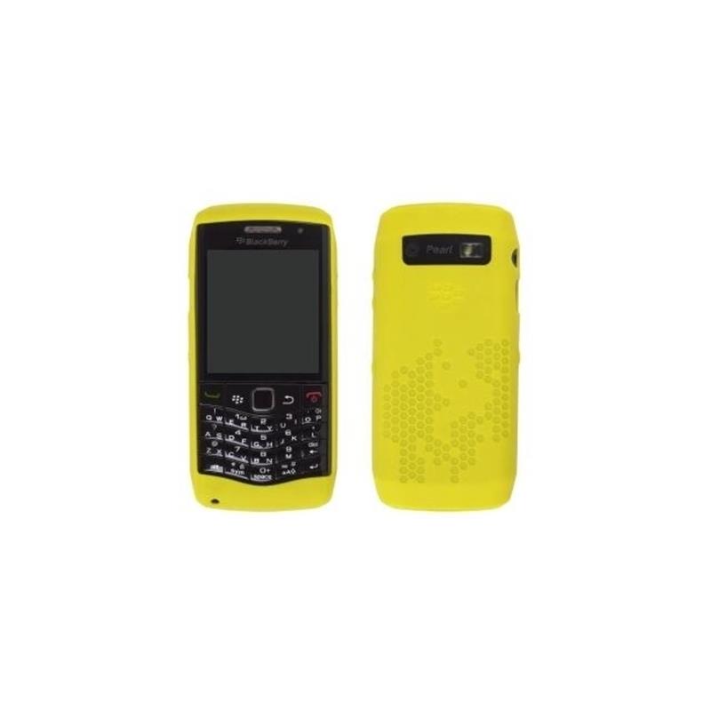 HDW-29562-002 BlackBerry Patterned Skin Pearl 3G 9105 Yellow