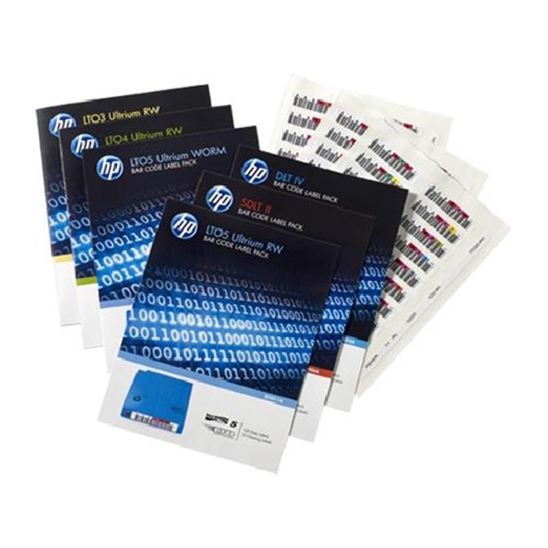 HPE LTO-7 Ultrium RW Bar Code Label Pack