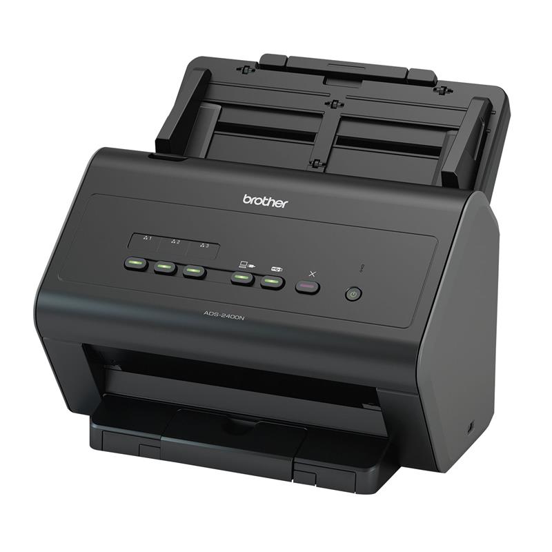 Brother ADS-2400N scanner 600 x 600 DPI ADF-scanner Zwart A4