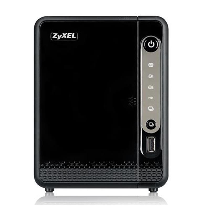 Zyxel NAS326 NAS Mini Tower Ethernet LAN Zwart