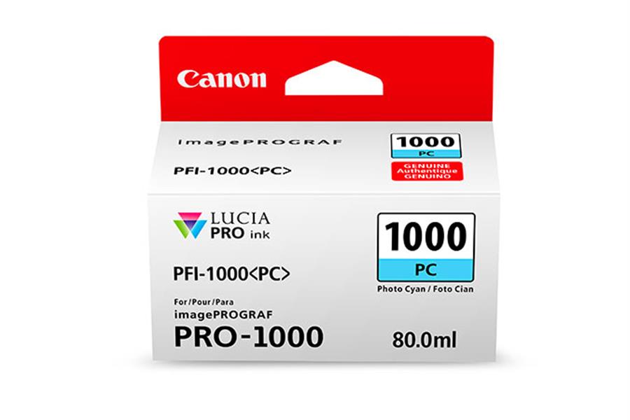Canon PFI-1000 PC Origineel Foto cyaan