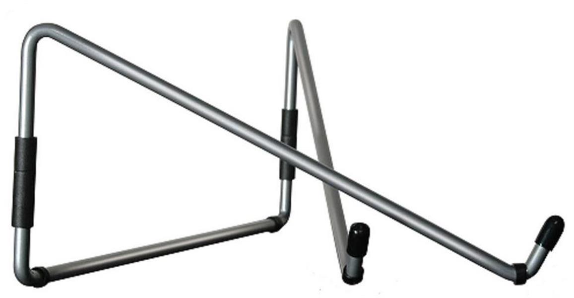 R-Go Tools R-Go Steel Travel Laptopstandaard, zilver