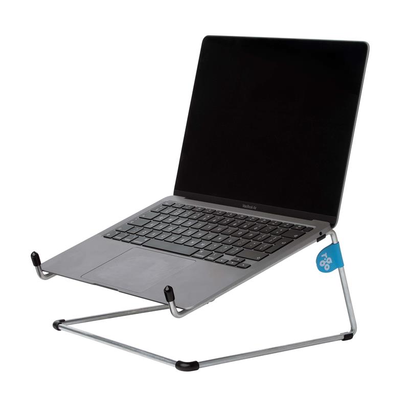 R-Go Tools R-Go Steel Office Laptopstandaard, zilver