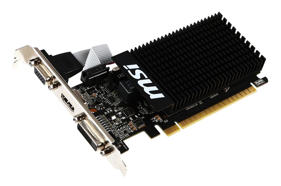 MSI V809-2000R videokaart GeForce GT 710 2 GB GDDR3