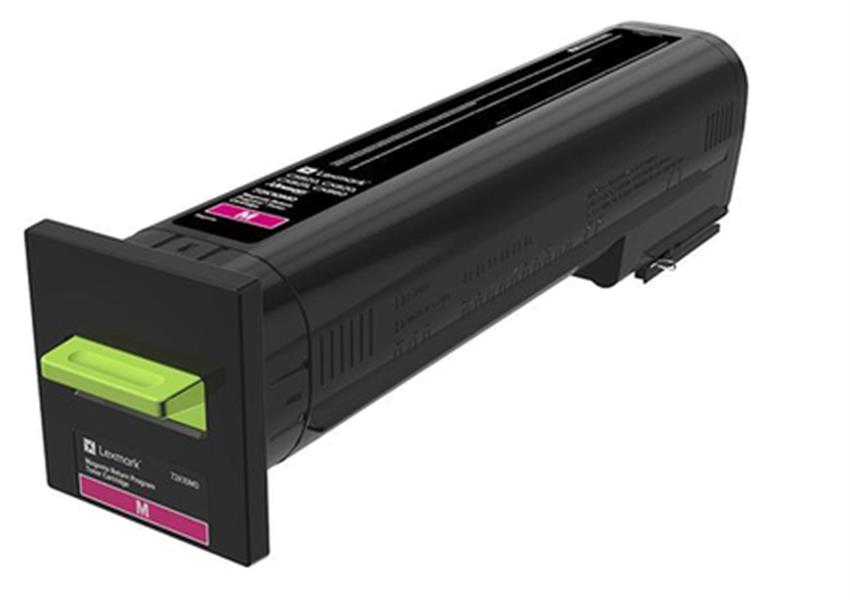 Lexmark 72K20M0 tonercartridge Origineel Magenta 1 stuk(s)