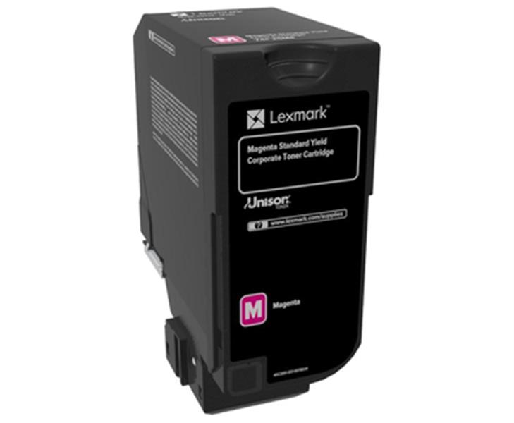 Lexmark 74C2SME tonercartridge Origineel Magenta 1 stuk(s)