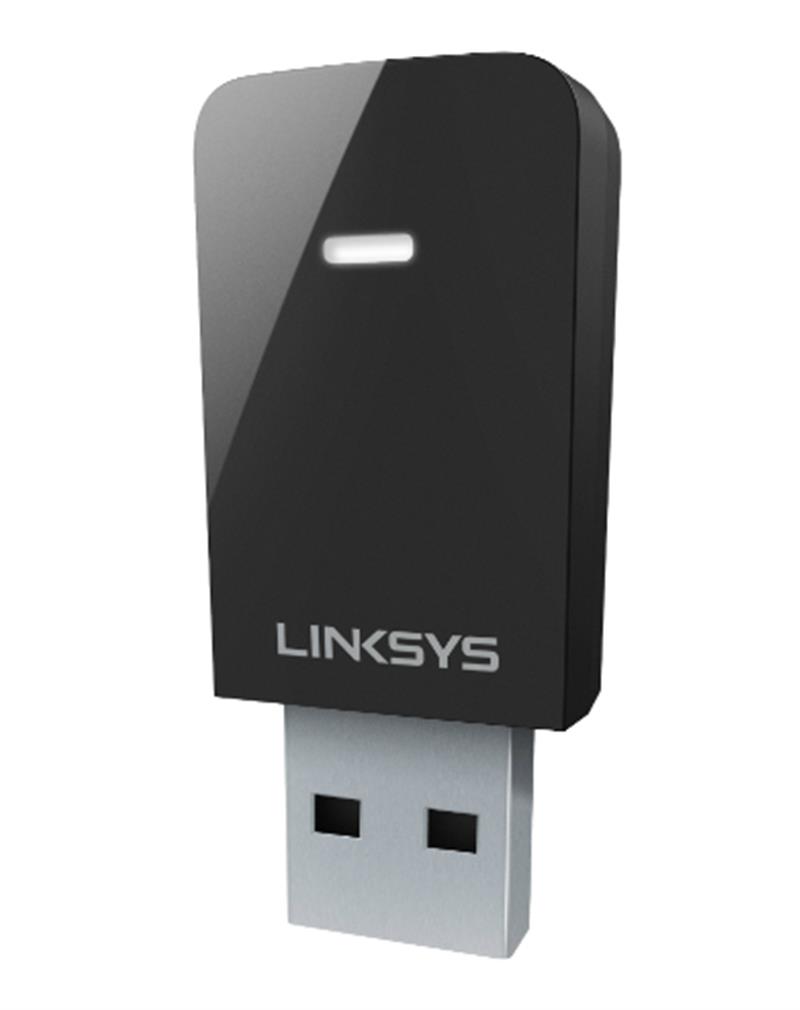 Linksys WUSB6100M Max-Stream AC600 dual-band MU-MIMO USB-adapter