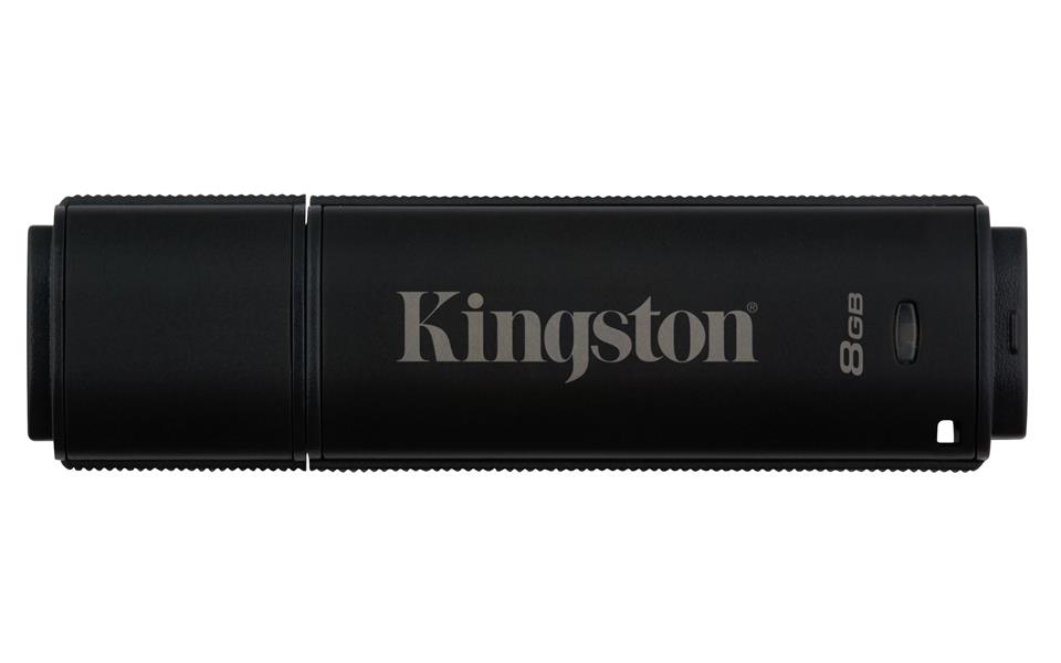 Kingston Technology DataTraveler 4000G2 with Management 8GB USB flash drive USB Type-A 3.2 Gen 1 (3.1 Gen 1) Zwart